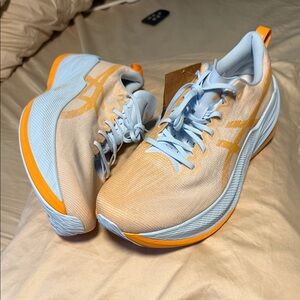 Asics Superblast V1 Light Blue/fellow yellow size 13